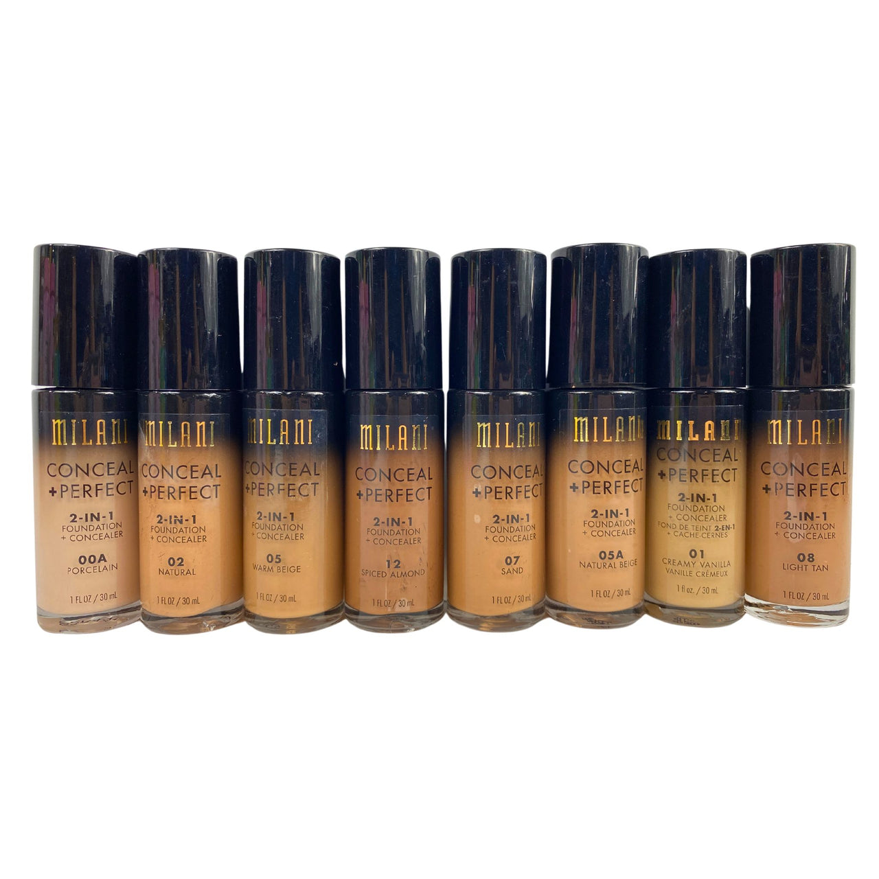 Milani Conceal + Perfect 2 - IN - 1 Foundation & Concealer 1OZ Assorted Mix