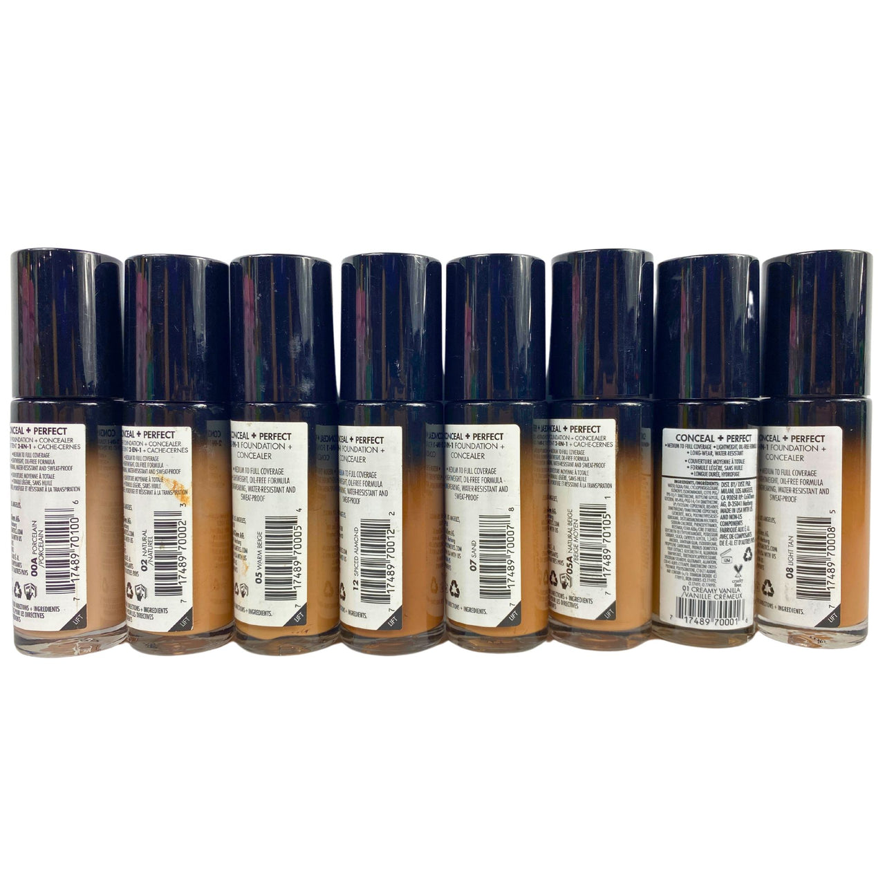 Milani Conceal + Perfect 2 - IN - 1 Foundation & Concealer 1OZ Assorted Mix