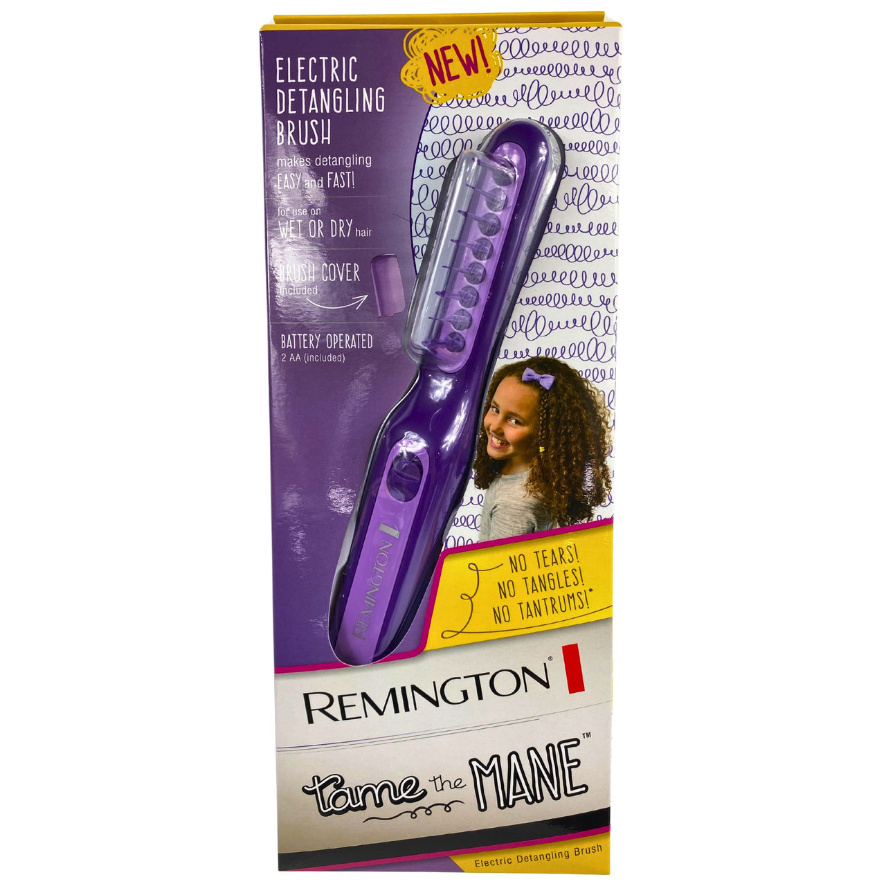 Remington Tame The Mane Electric Detangling Brush 