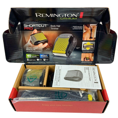 Remington Lithium Shortcut Pro Body Hair Trimmer 