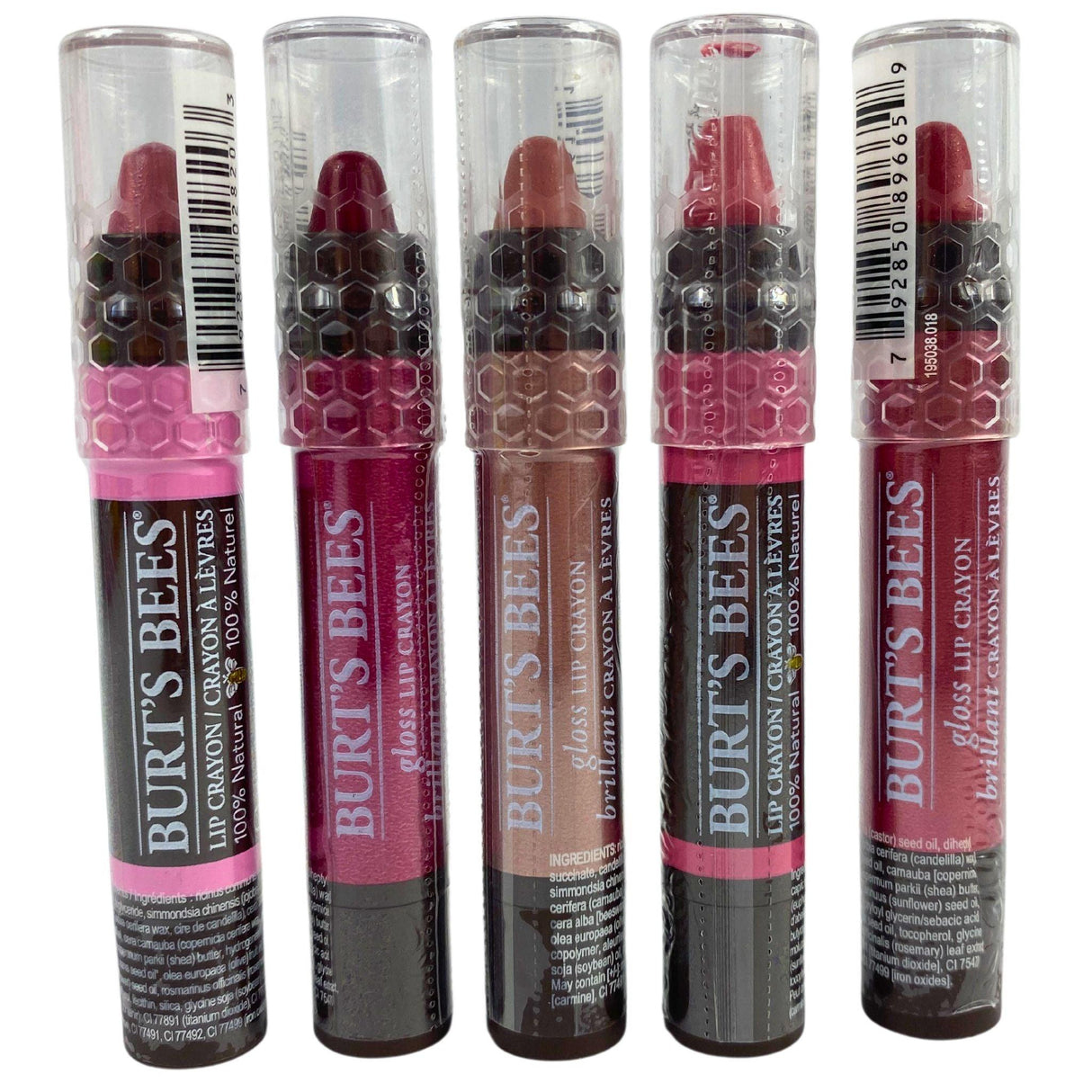 Burt's Bees Lip Crayon Assorted Mix 