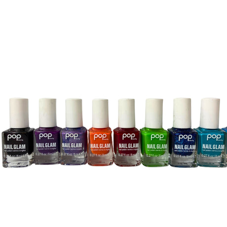 Pop Beauty Nail Glam Nail Polish Assorted Mix