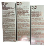 Flower Petal Pout Lip Mask Soothing Lip Treatment with a Kiss of Color Mix