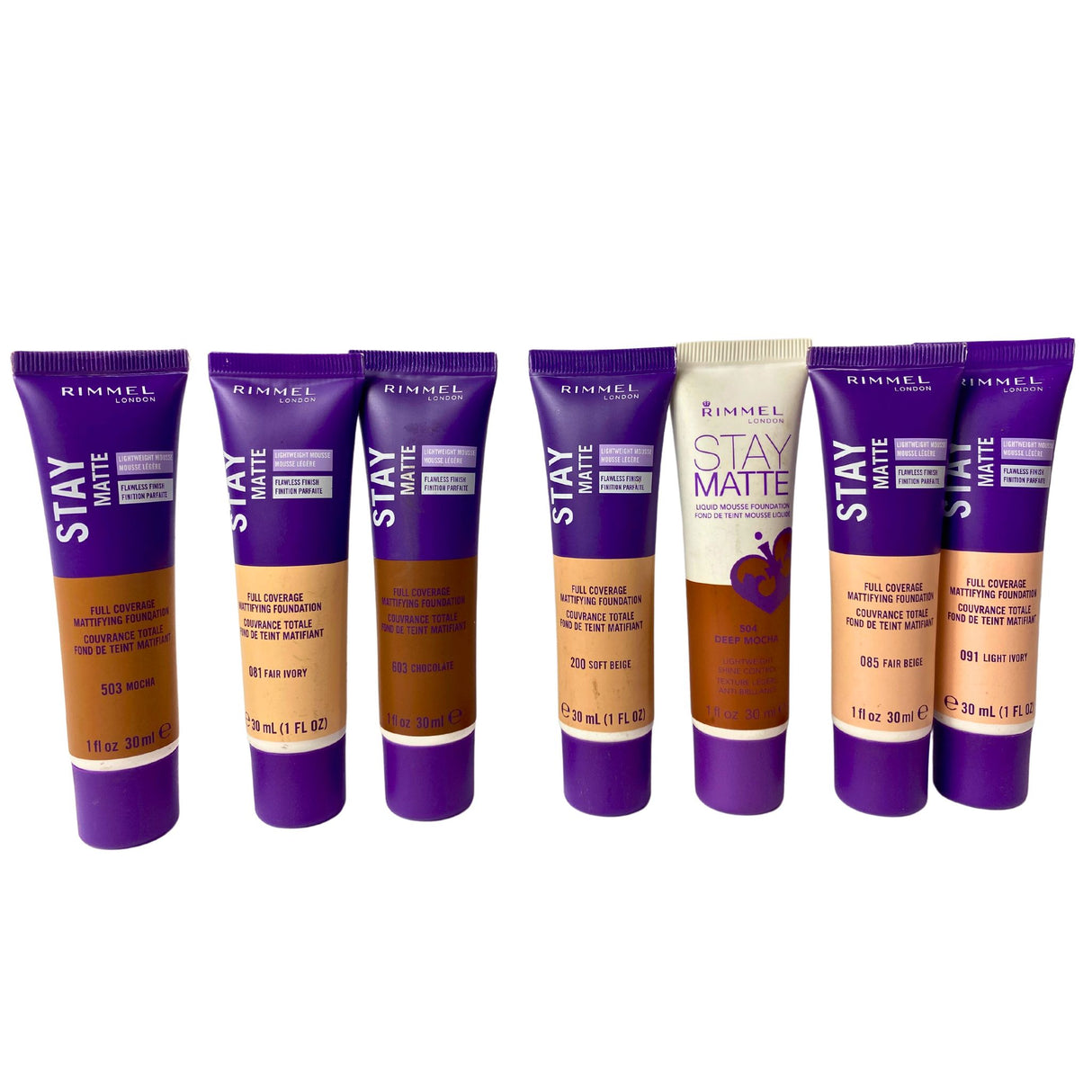 Rimmel Stay Matte Lightweight Mousse Foundation 