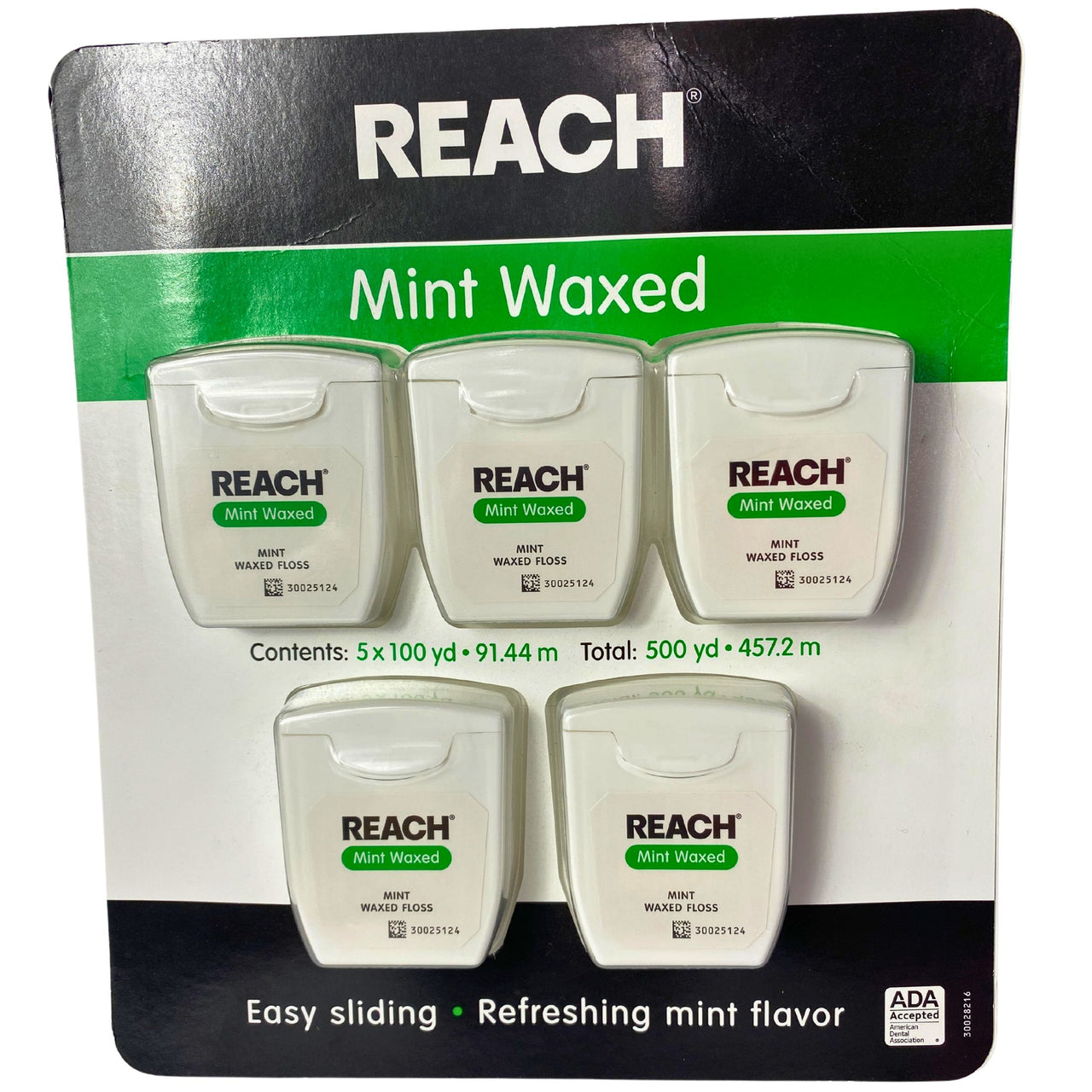 Reach Mint Waxed Easy Sliding Refreshing Mint Flavor
