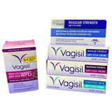 Vagisil Anti Itch Creme & Anti - Itch Wipes