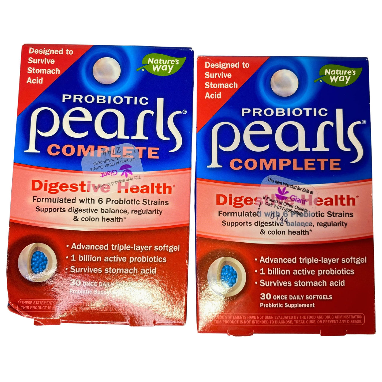 Probiotic Pearls Complete Digestive Health Supports Digestive