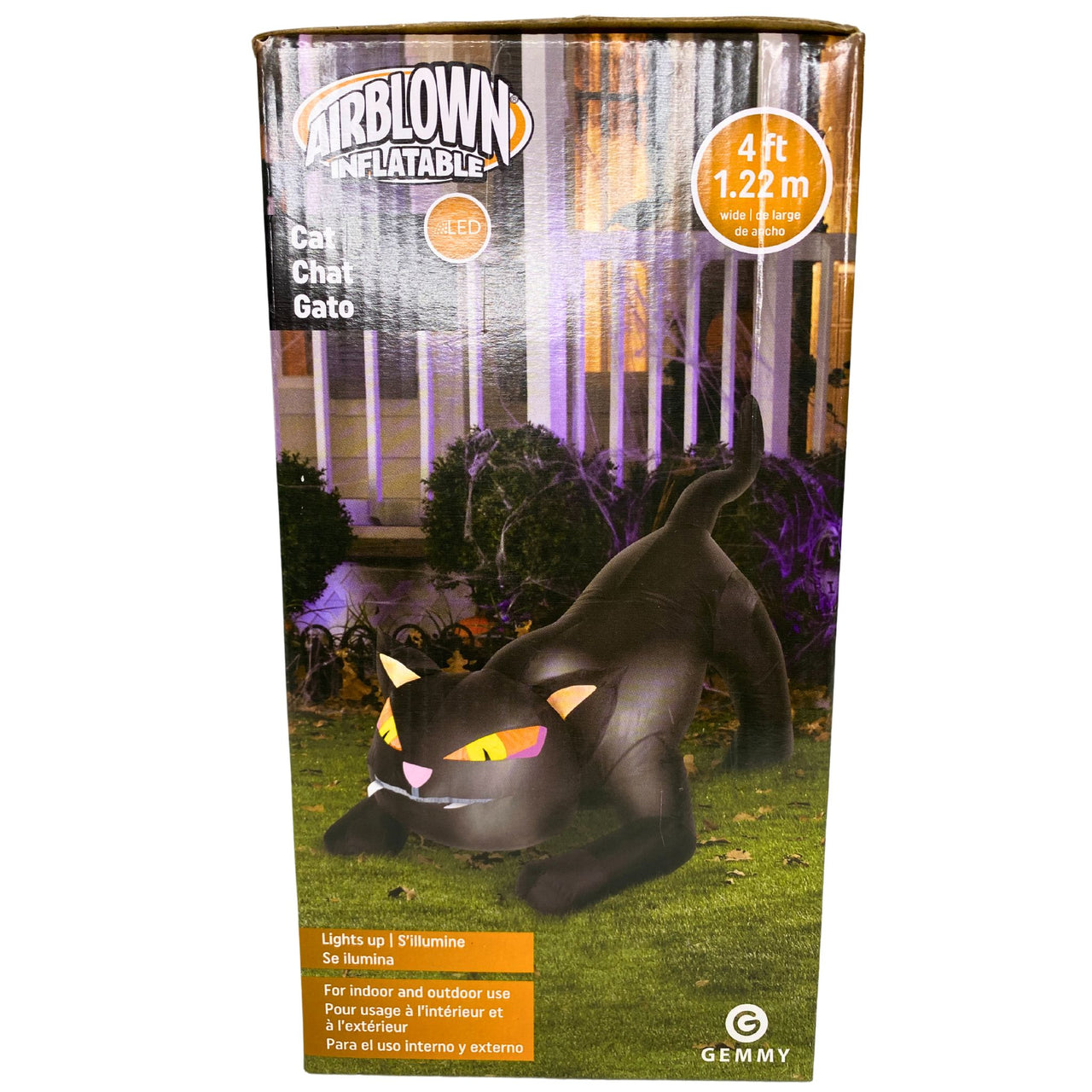 AirBlown Inflatable CAT LED Lights Up for Outdoor & Indoor Use