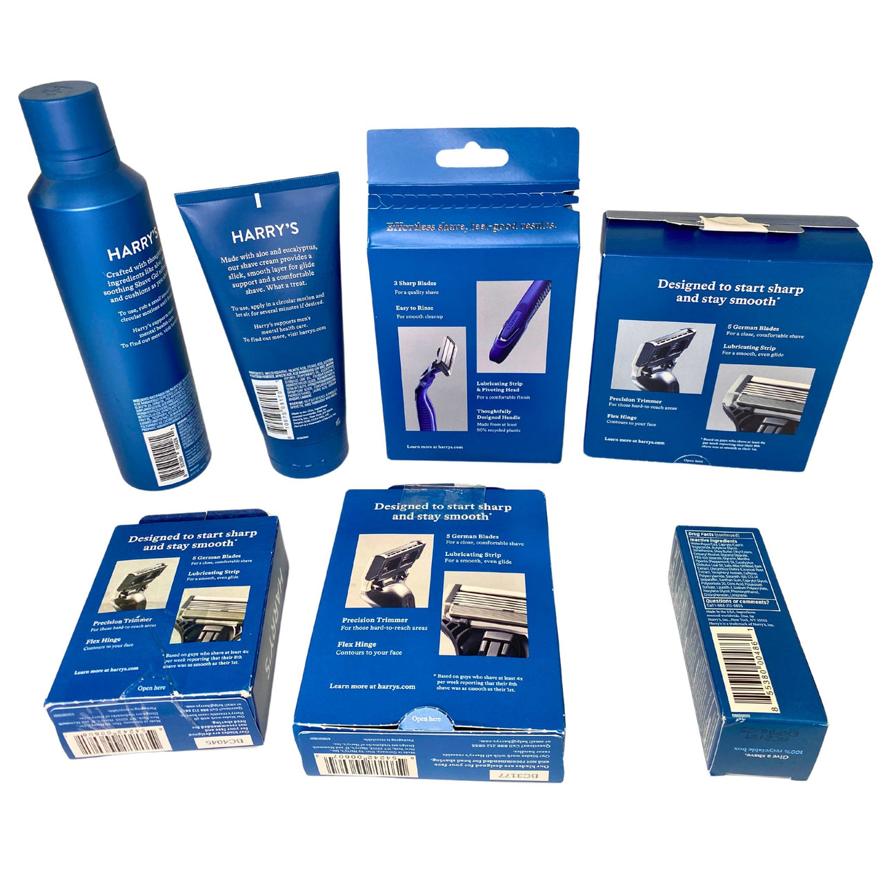 Harry's includes Shaving Products (40 Pcs Lot)