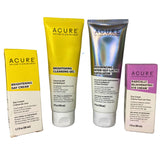 Acure Skincare Assorted Mix includes Brightening Day Cream , Eye Cream , Exfoliator