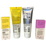 Acure Skincare Assorted Mix includes Brightening Day Cream , Eye Cream , Exfoliator