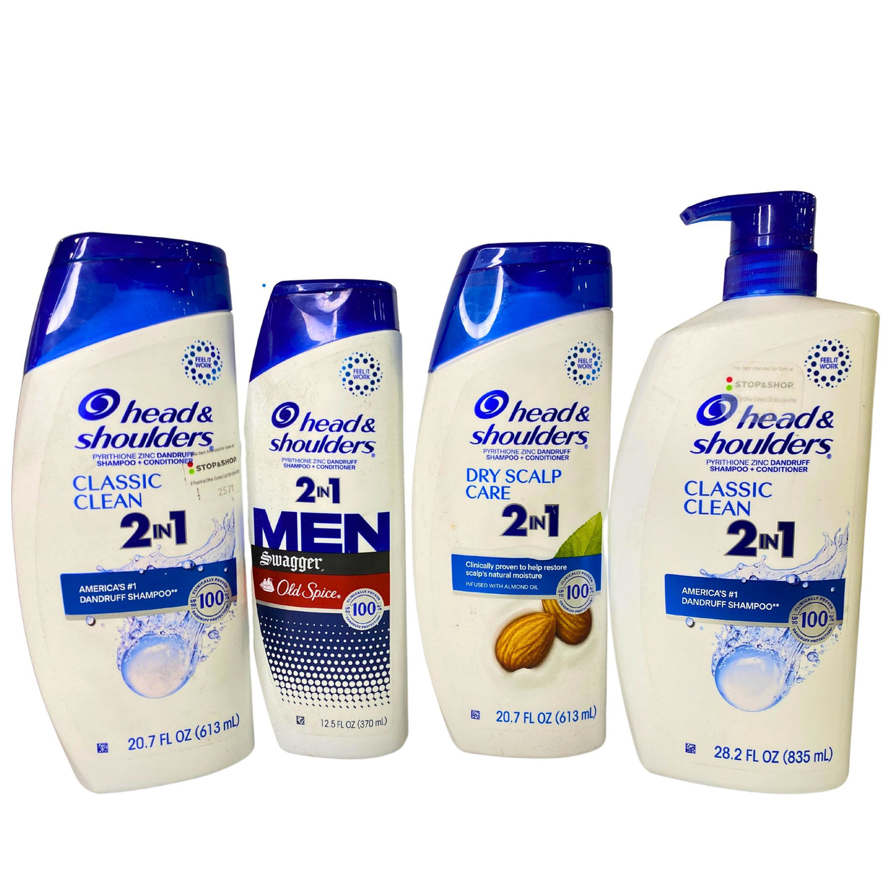 Head & Shoulders 2 IN 1 Assorted Mix different Scents & Sizes