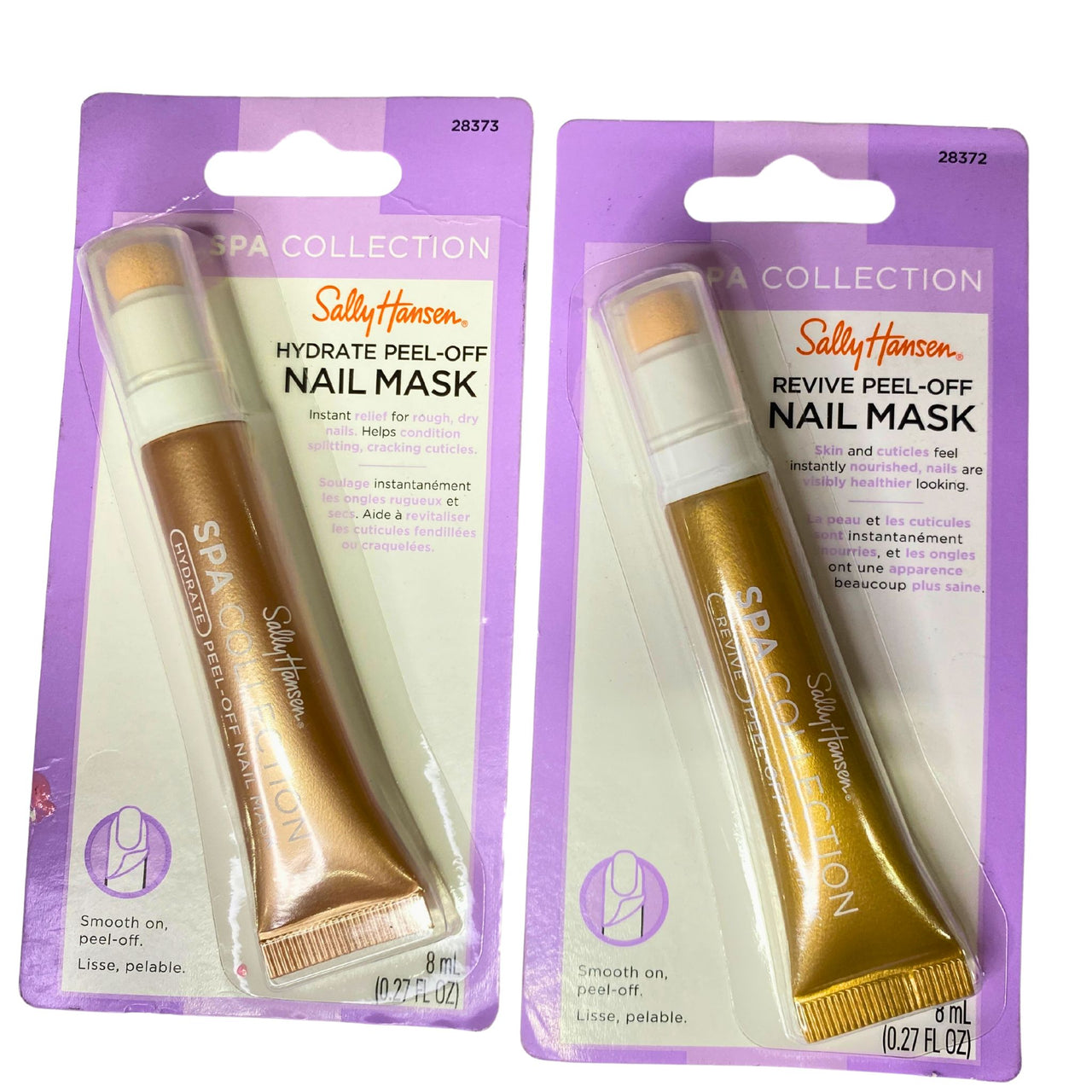 Sally Hansen Peel Off Nail Mask includes Hydrating & Reviving