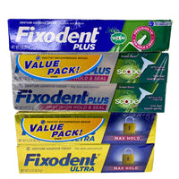 Thumbnail for Fixodent Denture Adhesive Cream Assorted Mix