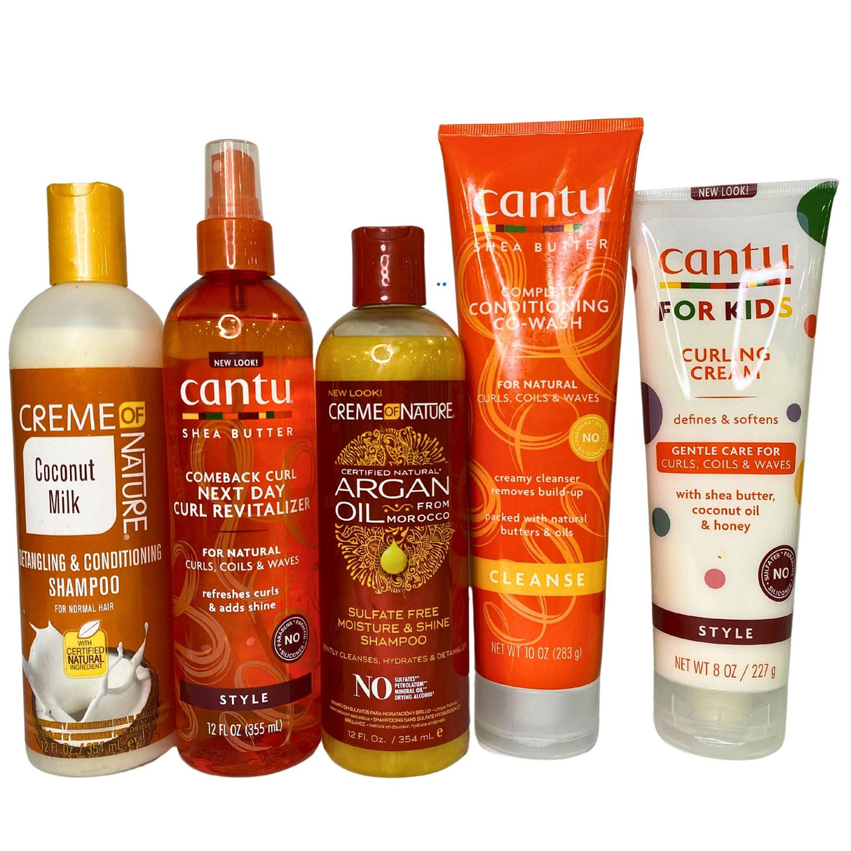 Creme Of Nature & Cantu Assorted Mix includes (50 Pcs Lot)