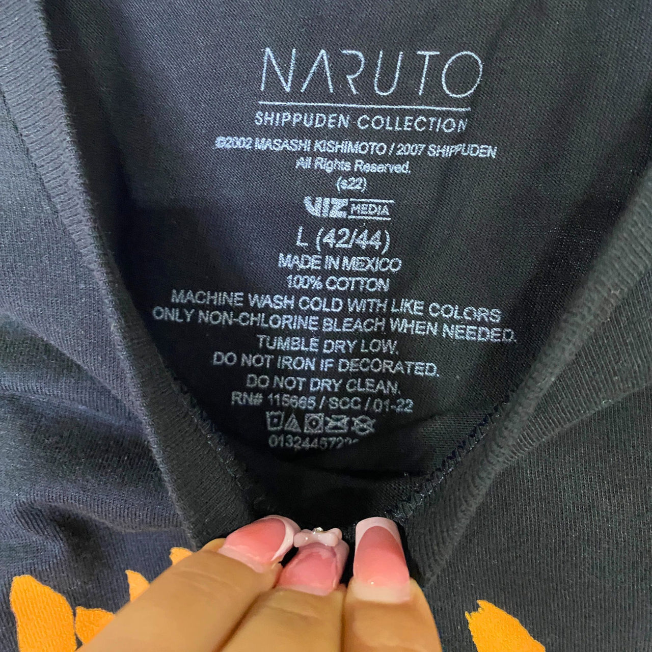 Naruto Shippuden Collection Size L 