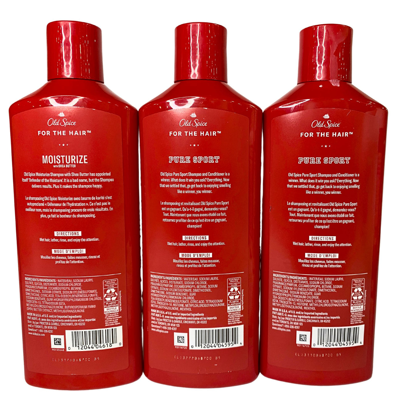 Old Spice Shampoo & 2IN1 Shampoo + Conditioner Assorted Mix 