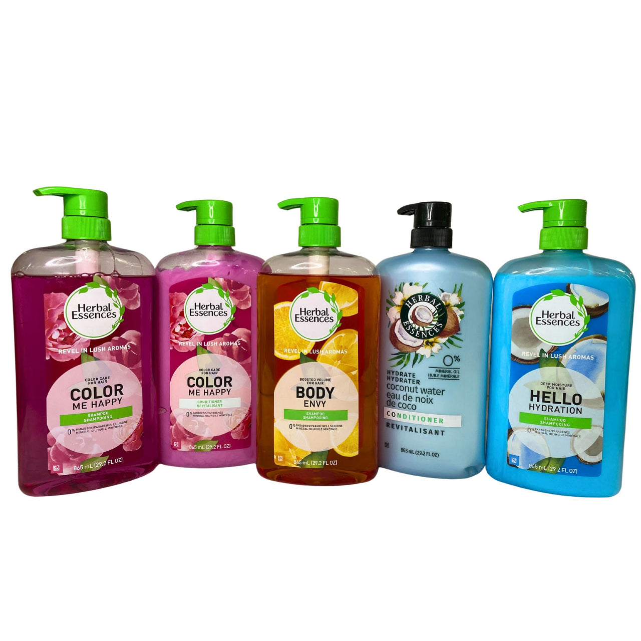 Herbal Essences 29.2OZ Includes Assorted Shampoo & Conditioner