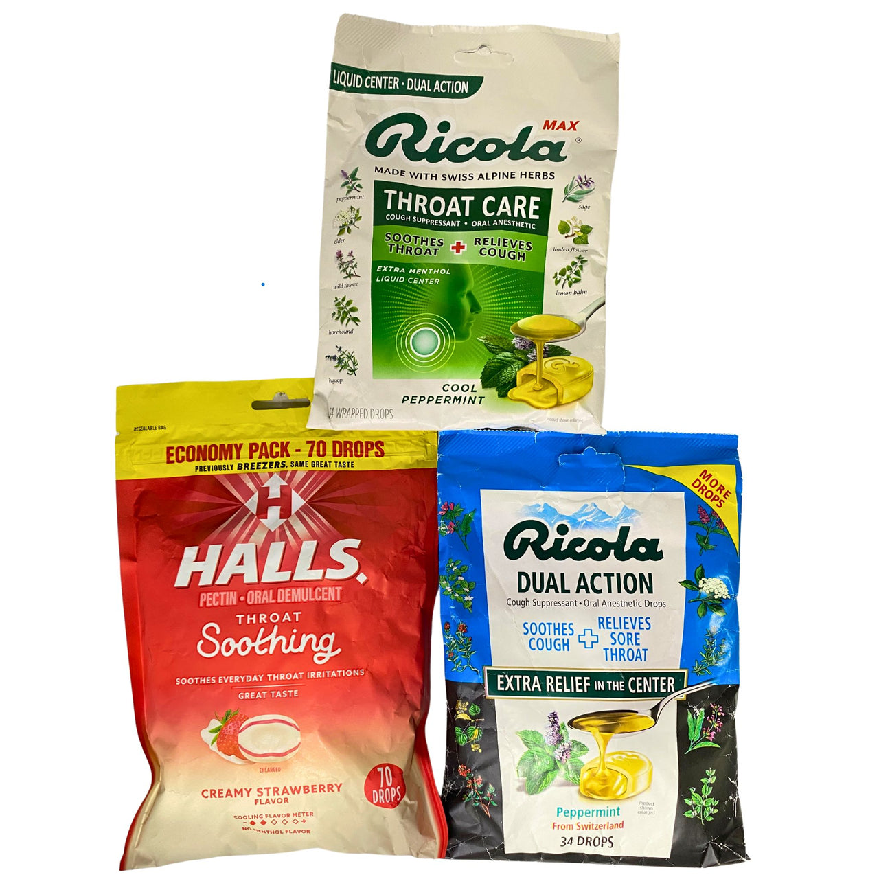 Ricola & Halls Assorted Mix