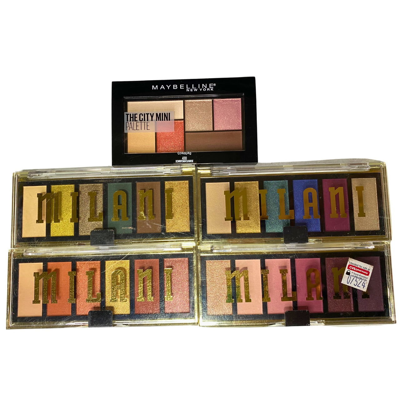 Milani Most Wanted & Maybelline The City Mini Eyeshadow Palettes 