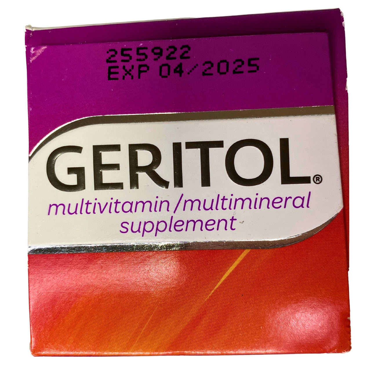 Geritol Multivitamin/Multimineral Supplement Nutrition Support 