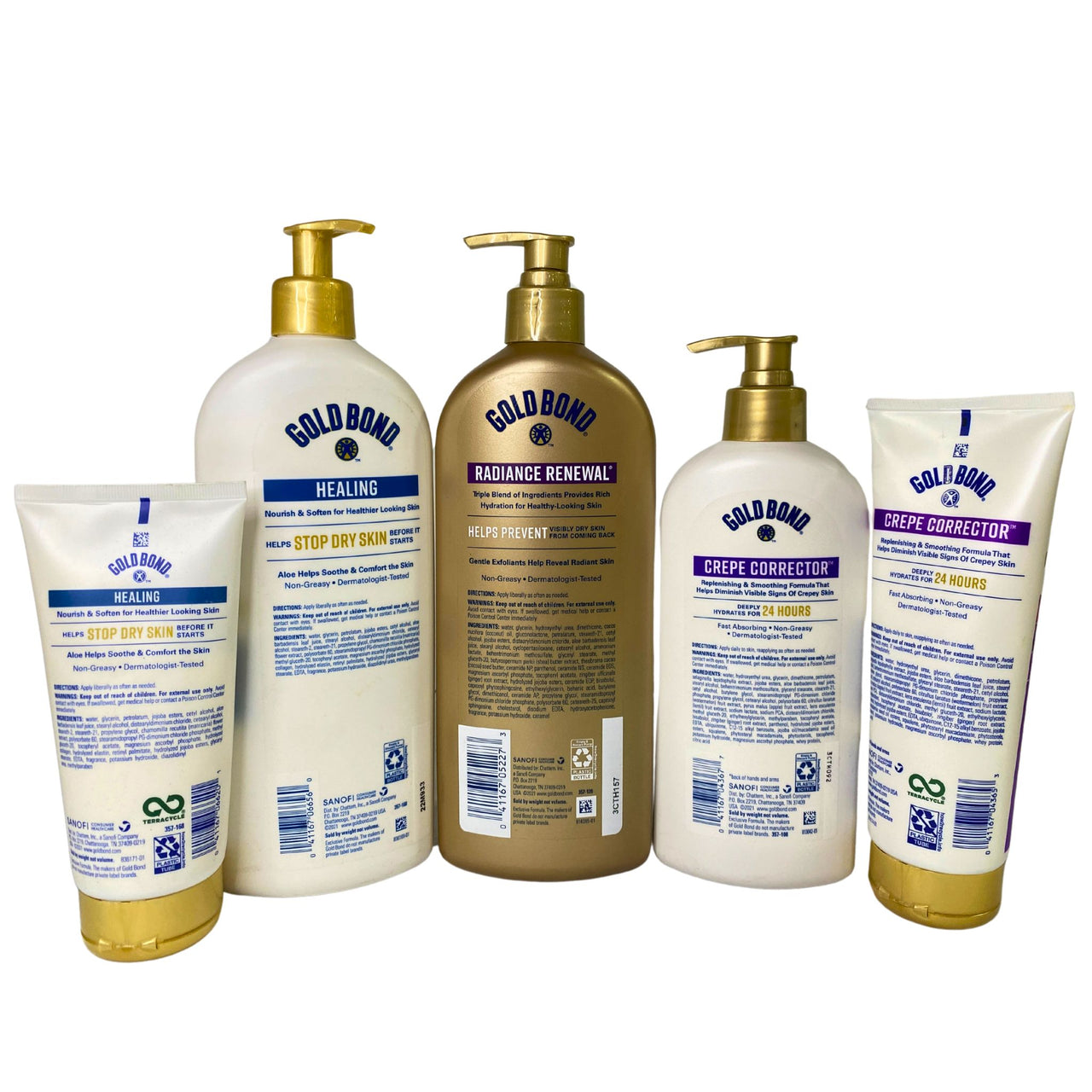 Gold Bond Lotion Mix Assorted Sizes