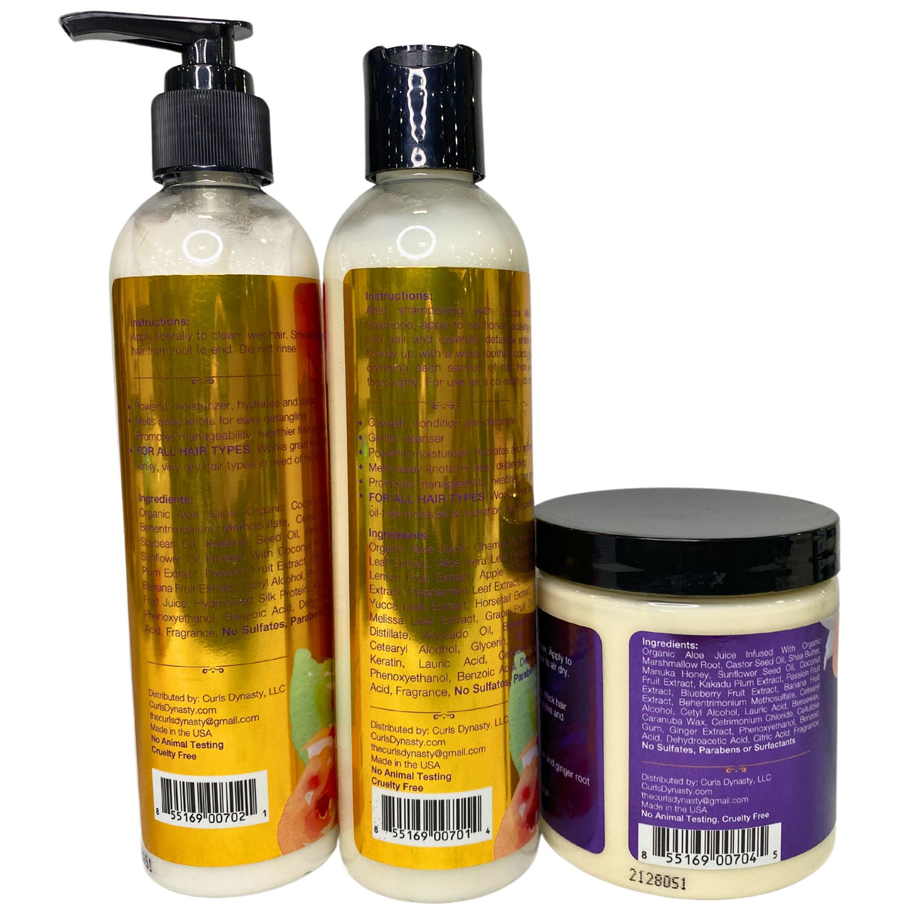 Curls Dynasty Assorted Hair Care 