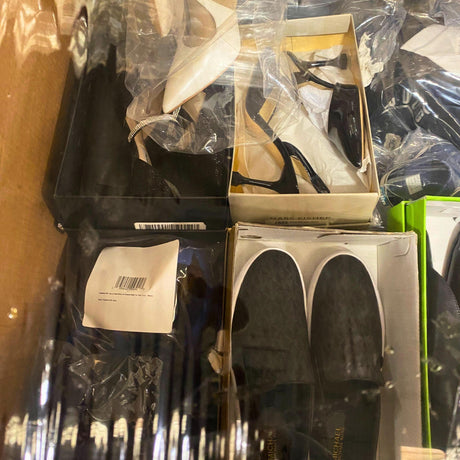 Pallet of Assorted Shoes of Different Brands And Sizes