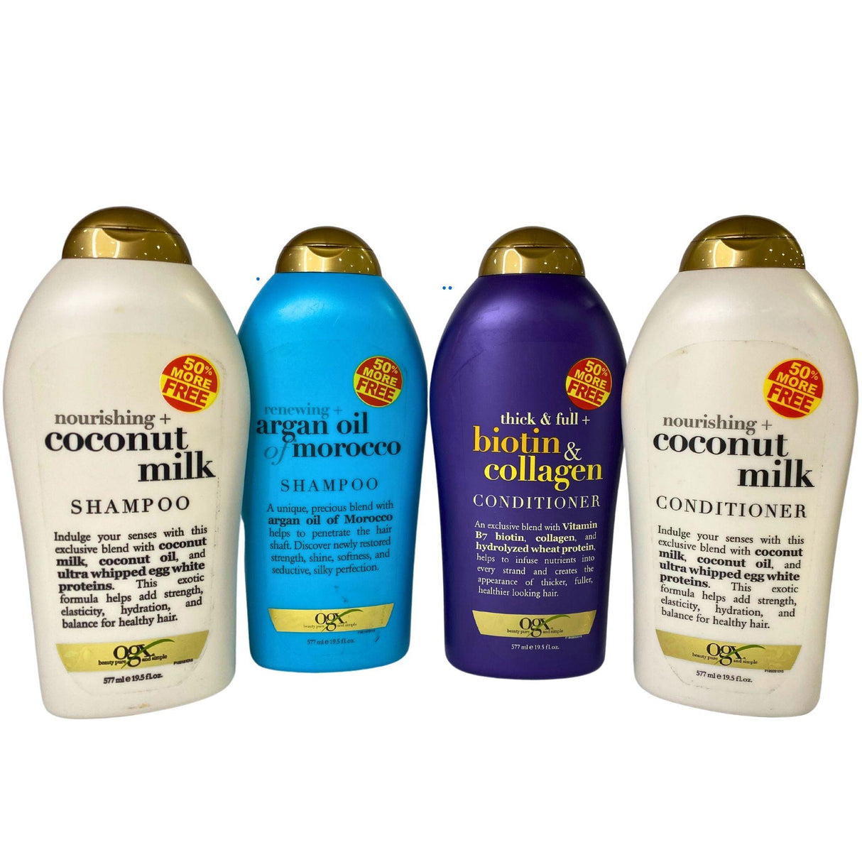 OGX Assorted Shampoo & Conditioner Mix Assorted Scents 