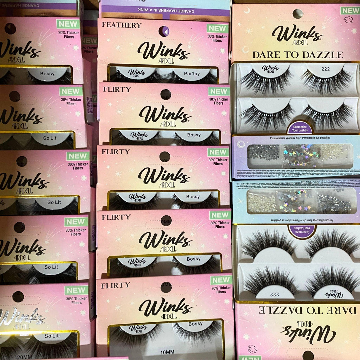 Winks Ardell Mix Assorted Lash Styles