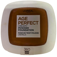 Thumbnail for L'Oreal Paris Age Perfect Creamy Powder Foundation 360 Sienna