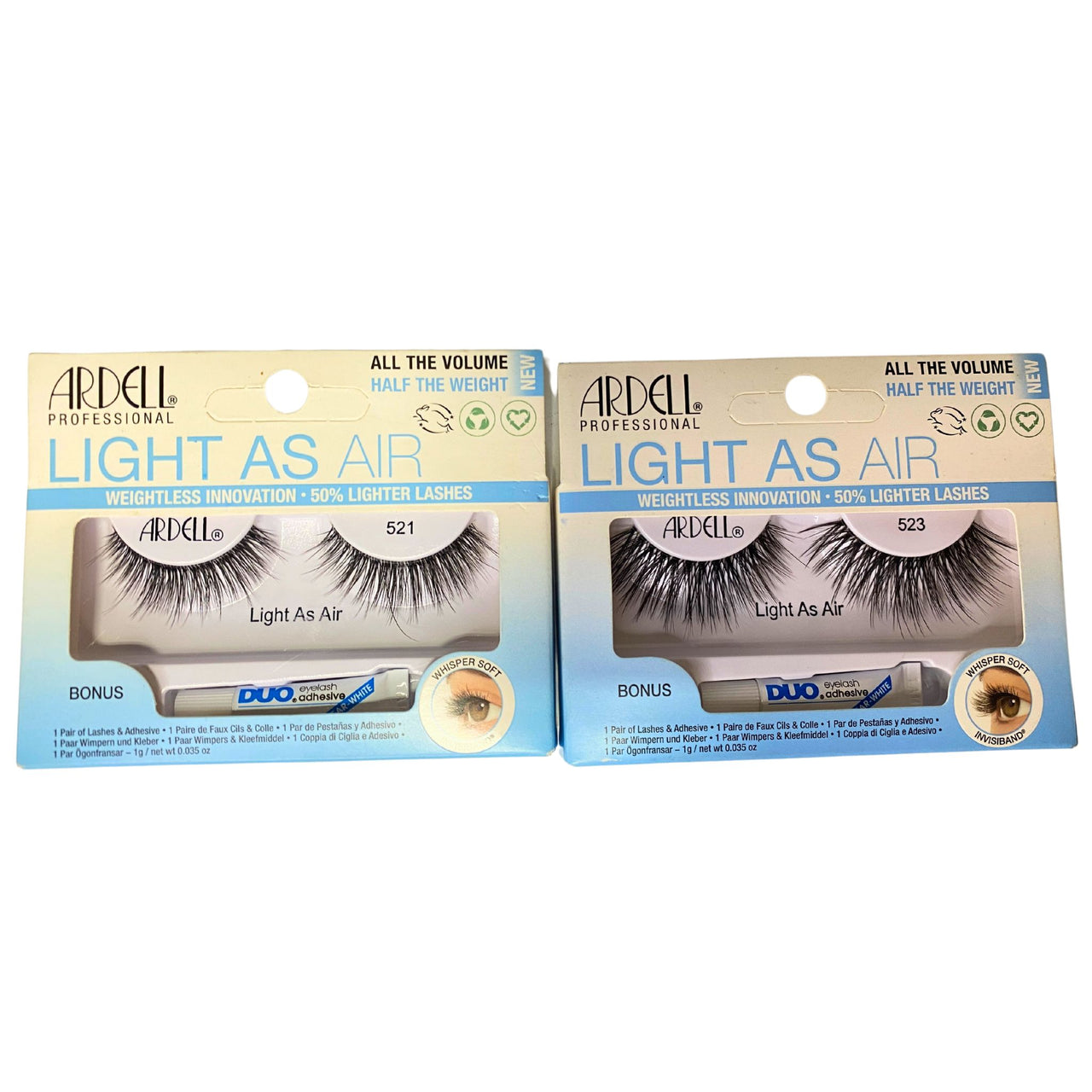 Light As Air Ardell Mix Assorted Lash Styles