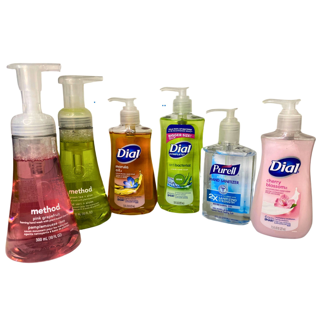 Hand Hygiene Mix includes Hand Sanitizers , Foam Hand Soap & Liquid Hand Soap