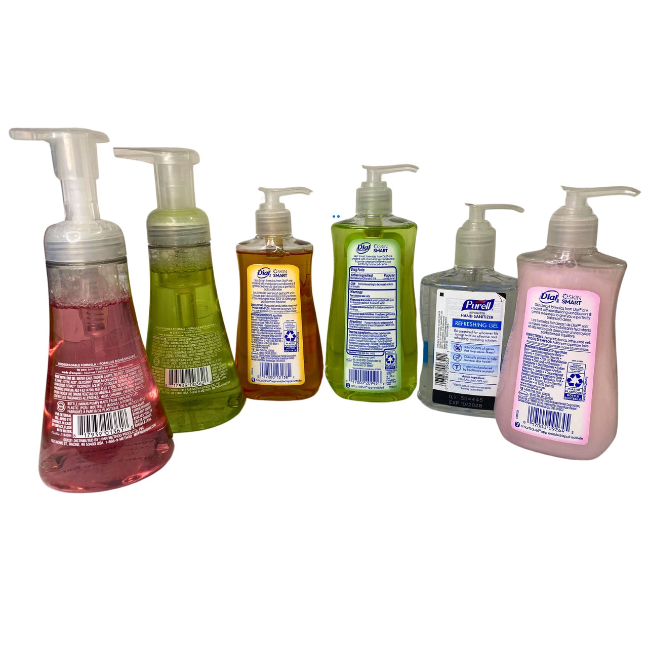 Hand Hygiene Mix includes Hand Sanitizers , Foam Hand Soap & Liquid Hand Soap