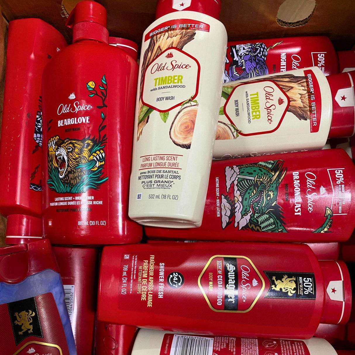 Old Spice Body Wash Mix includes Assorted Scents & Sizes 