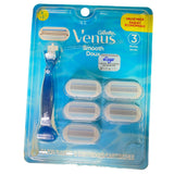 Gillette Venus Smooth Doux Mix includes 1 Razor & Cartridges 