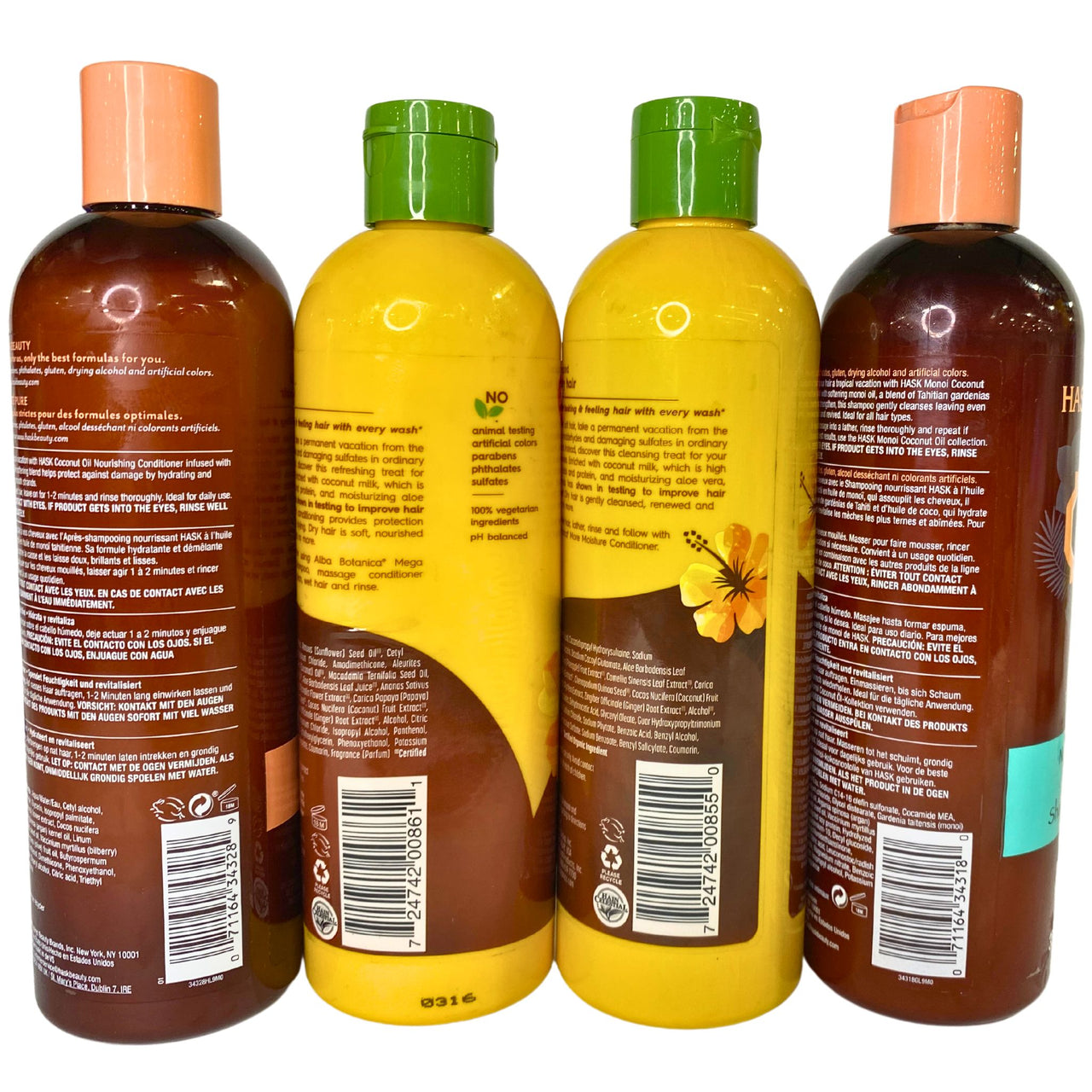 Alba & Hask Shampoo & Conditioner Mix (40 Pcs Lot)