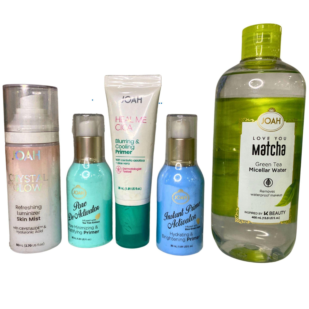 Joah Mix includes Primers , Skin Mist & Micellar Water