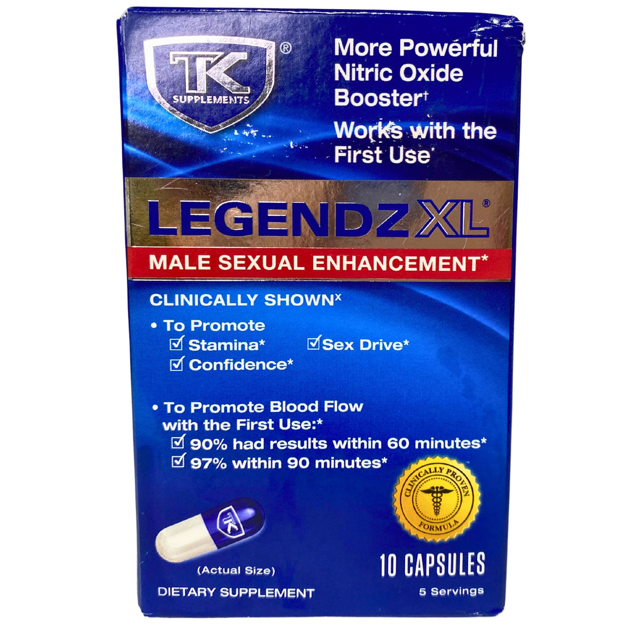 TK Supplements LegendZ XL