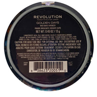 Thumbnail for Revolution Vivid Baked Bronzer Golden Days