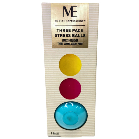 Modern Expressions Three Pack Stress Balls