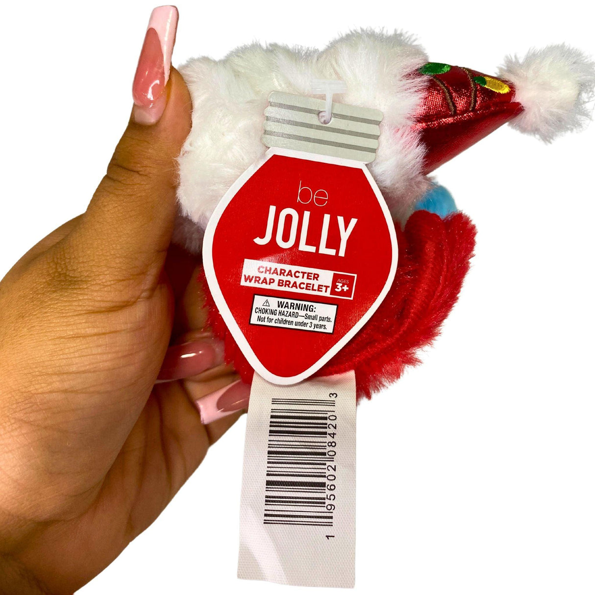 Be Jolly Character Wrap Bracelet includes Penguin , Snowman , Santa & Reindeer