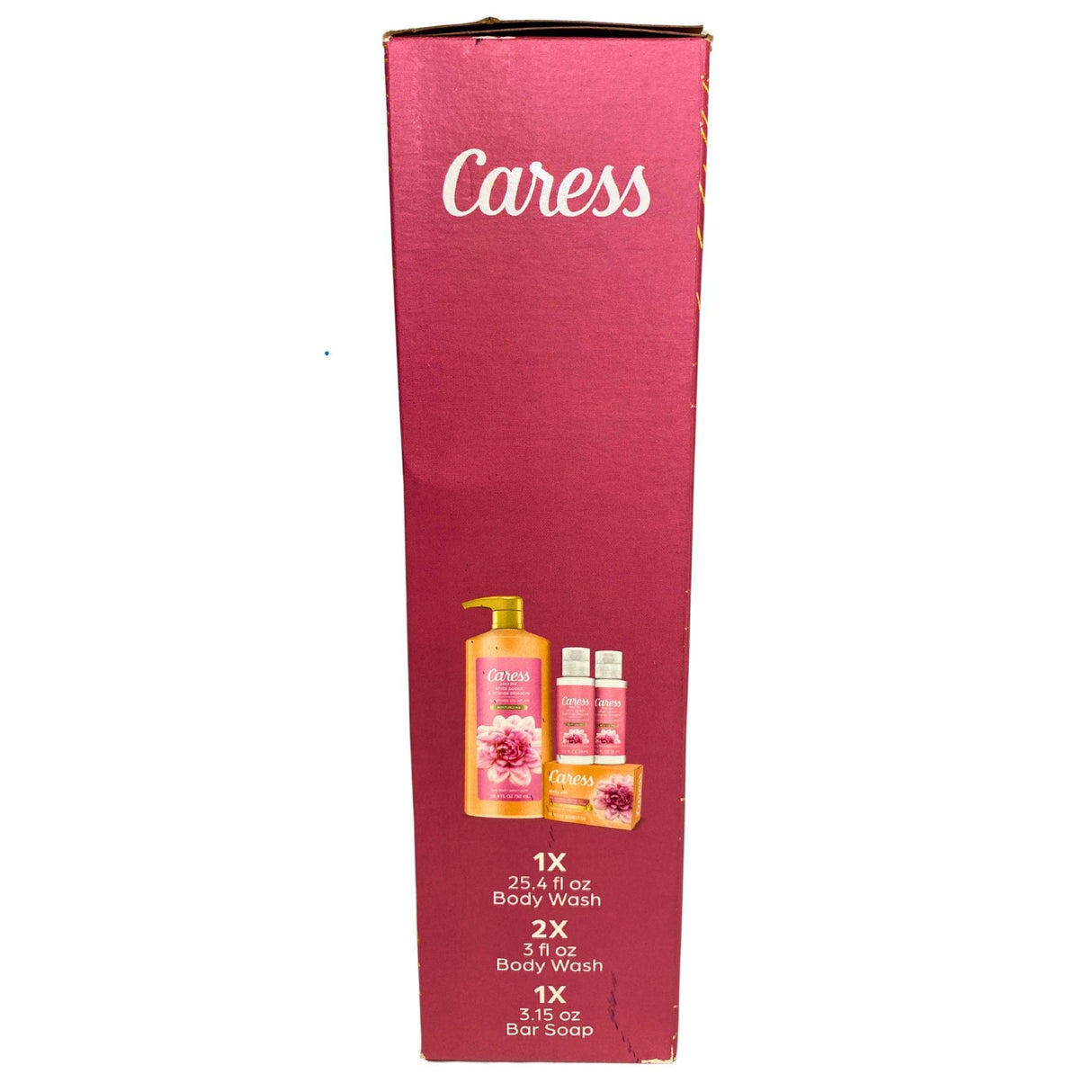 Caress Silky Soft Gift Set Body Wash & Bar Soap (45 Pcs Lot)