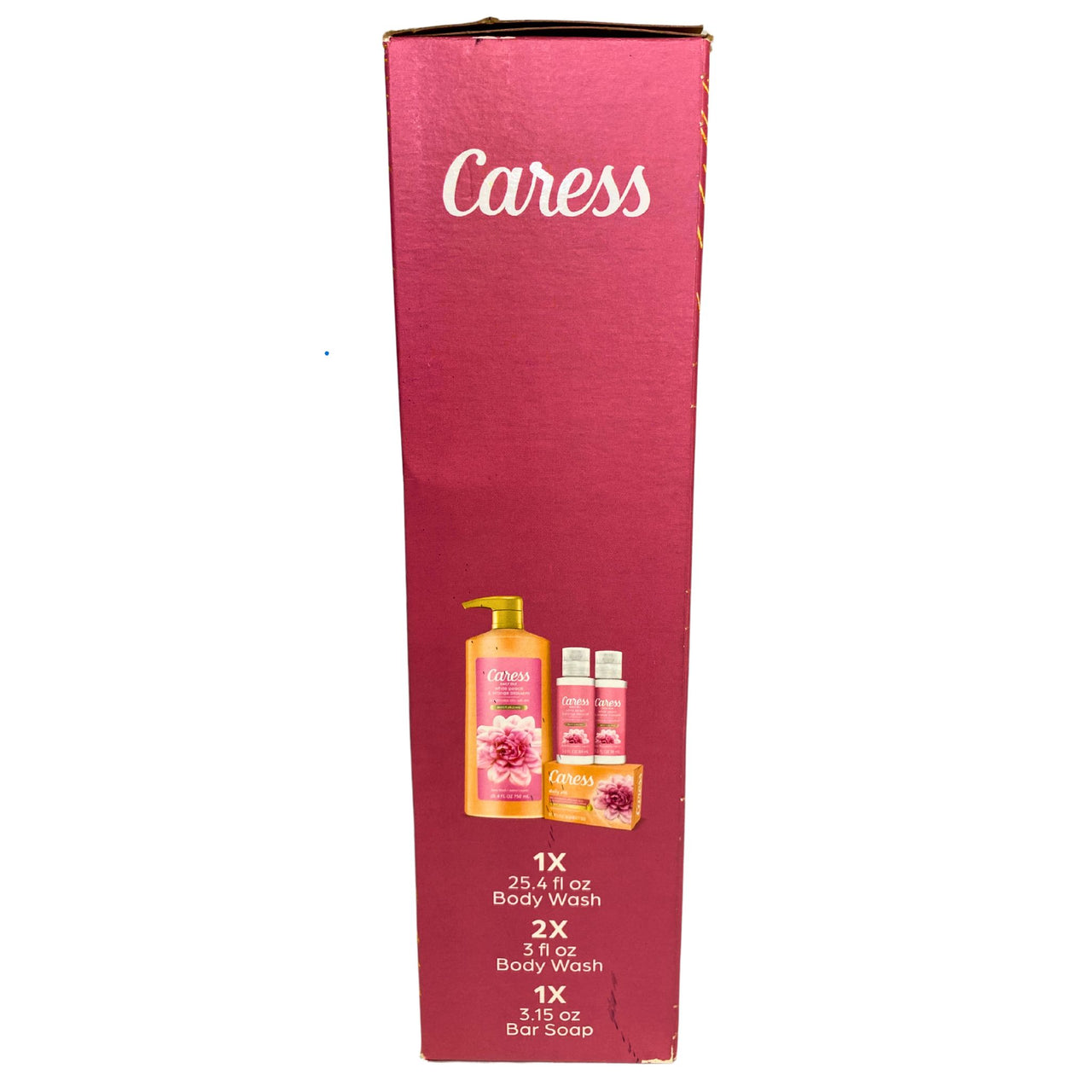 Caress Silky Soft Gift Set Body Wash & Bar Soap (45 Pcs Lot)