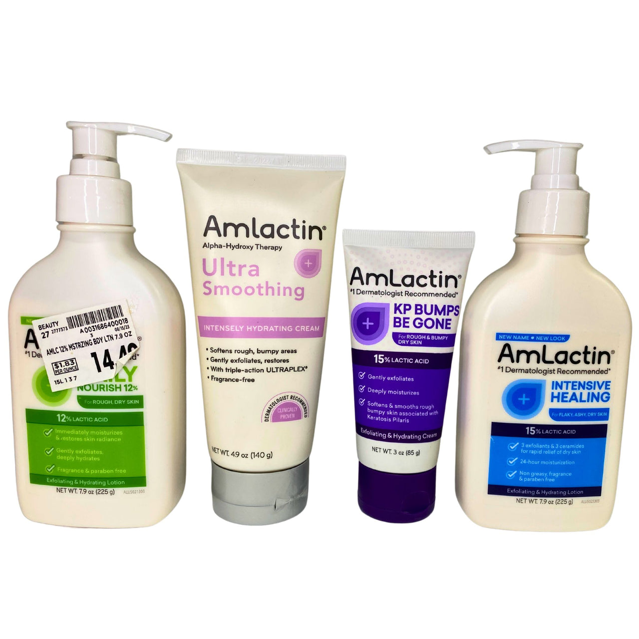 AmLactin Mix Includes Lotions & Creams