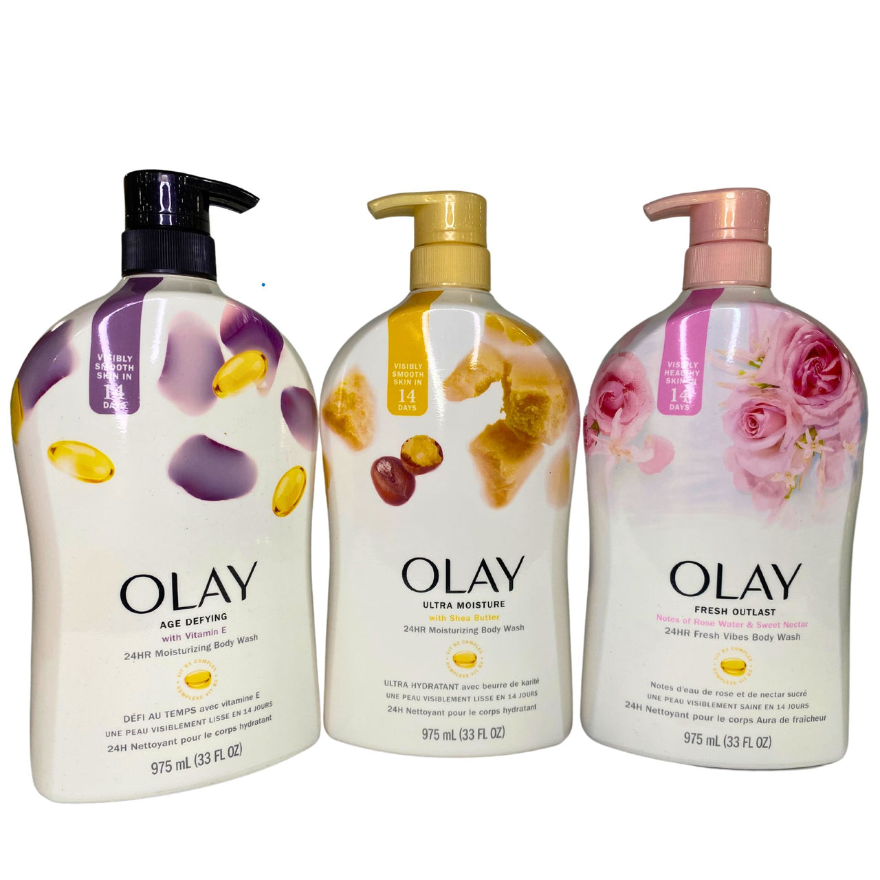 Olay 33OZ Body Wash Mix Assorted Scents