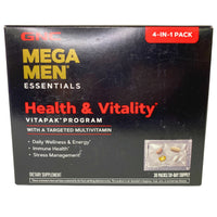 Thumbnail for GNC Mega Men Essentials Health & Vitality Vitapak Program 