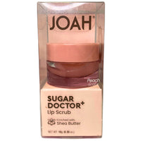 Thumbnail for Joah Sugar Doctor + Lip Scrub enriched with Shea Butter 0.35OZ Peach Scent