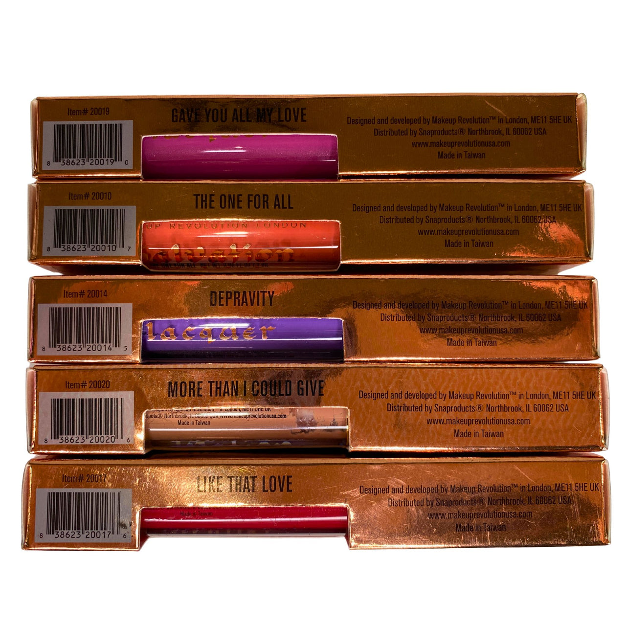 Revolution Makeup Revolution London Salvation Velvet & Salvation Intense Lip Lacquer