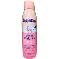 Thumbnail for Coppertone Sunscreen Lotion Spray Water Babies 50 Hypoallergenic